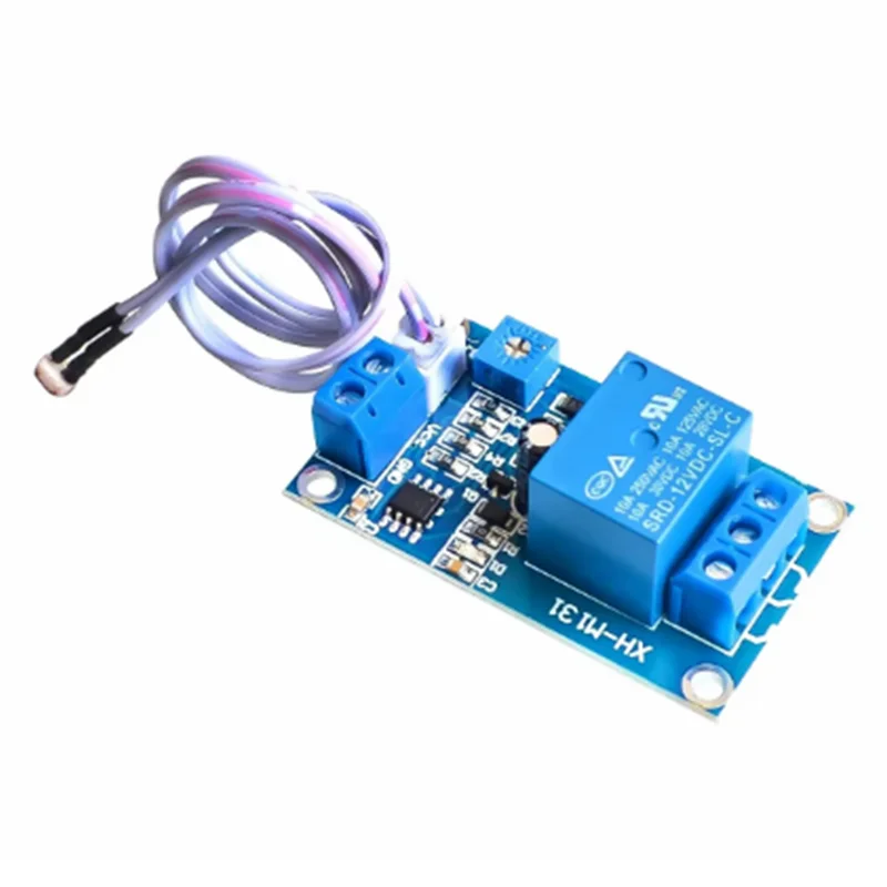 XH-M131 DC 5V 12V 24V Light Control Switch Photoresistor Relay Module Detection Sensor 10A brightness Automatic Control