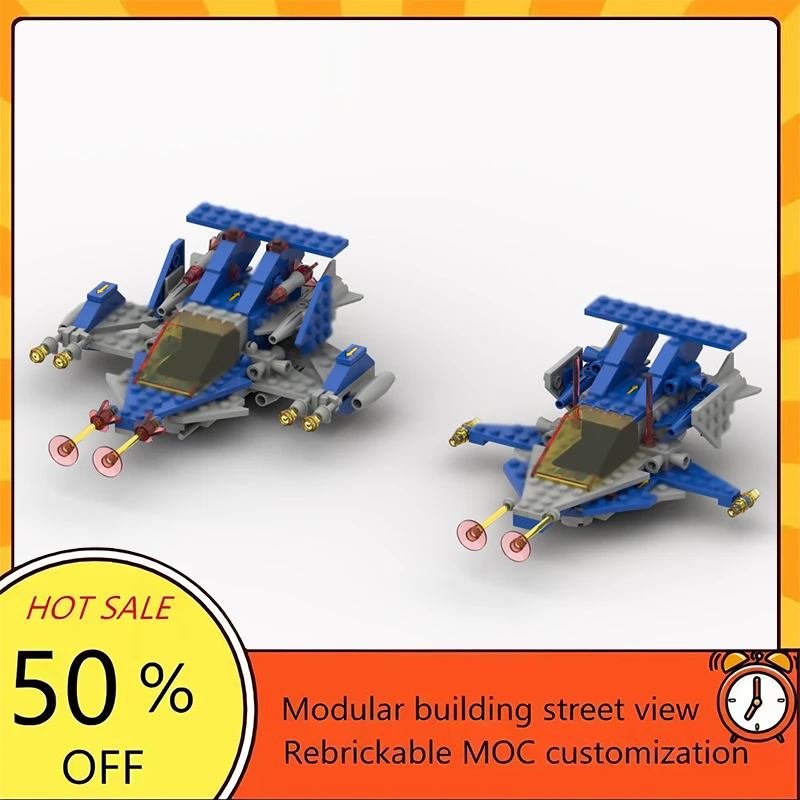 

278PCS Popular Space War Movie Model MOC Building Bricks T09 Spaceship Modular Technology Gifts Holiday Assemble Children Toy