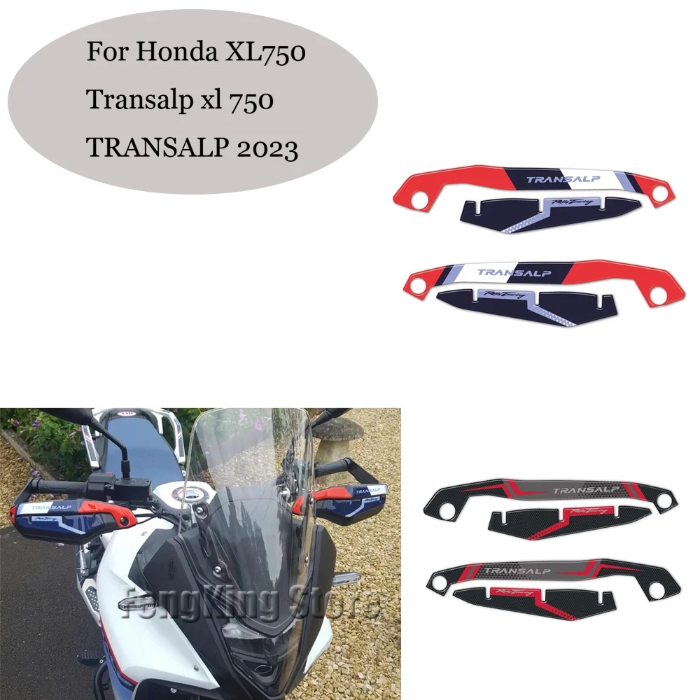 

For Honda XL750 Transalp xl 750 TRANSALP 2023 Motorcycle 3D Gel Hand Guards Stickers Handguard Protect 3D Resin Stickers