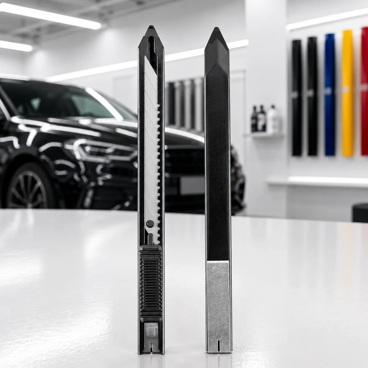 Car Wrap Tool 30 Degree Snap Off Utility Knife for PPF Tool Vinyl Wrap Tool Window Tint Tool Precision Film Cutting and Trimming