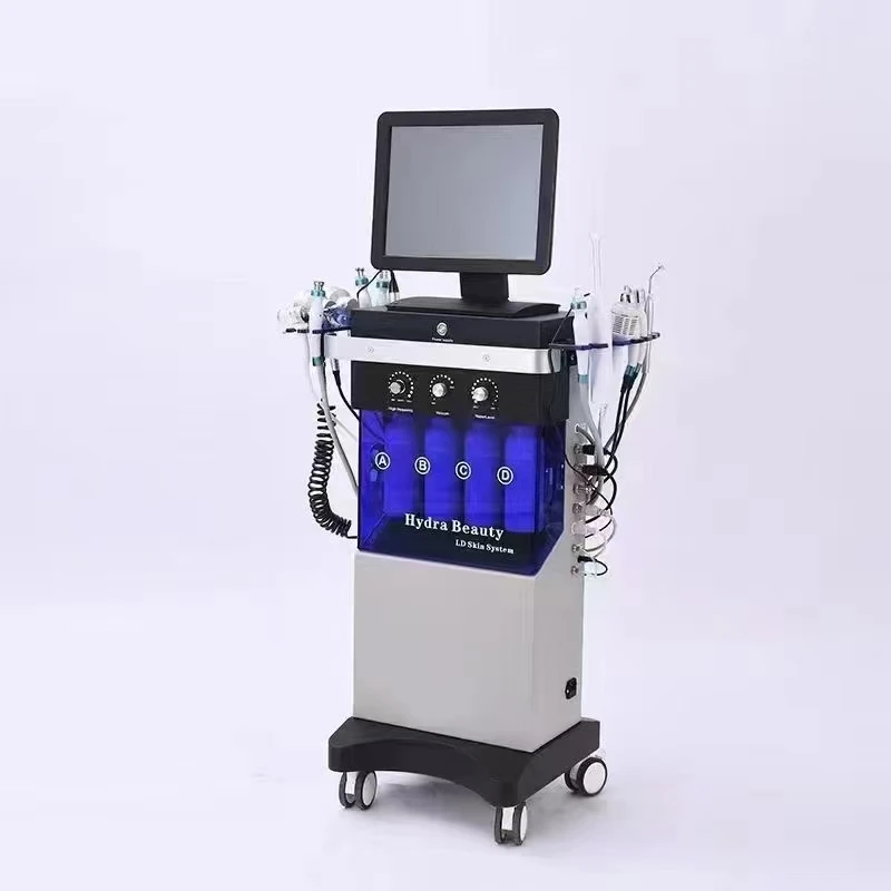 2025 Hydra Water Jet Peel Sauerstoff-Dermabrasionsmaschine Whitening Aqua Peeling Micro Dermabrasion Hydro Water Facial Hydra Machine