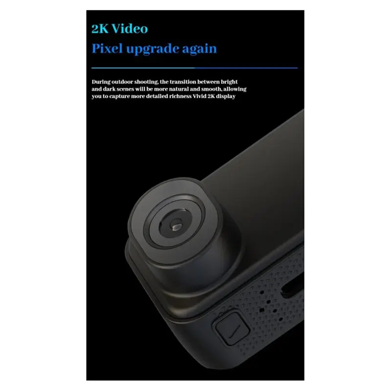 24-Hour Delivery Long Battery Life Portable Display Screen For Action Camera 2K HD IP65 Waterproof With Stand For Outdoor Sports