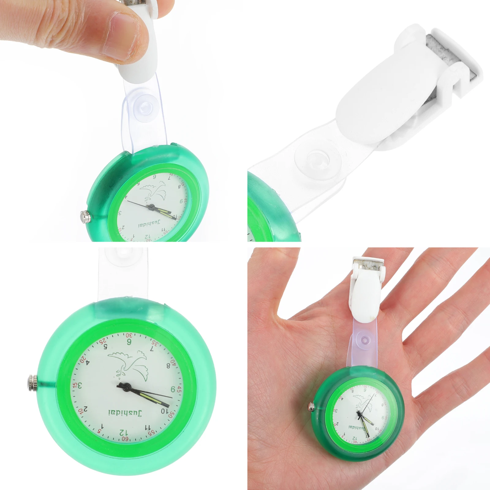

Quartz Nurse Table Clip Type Watch Pocket Hanging Clip-On Student Chest Wedding