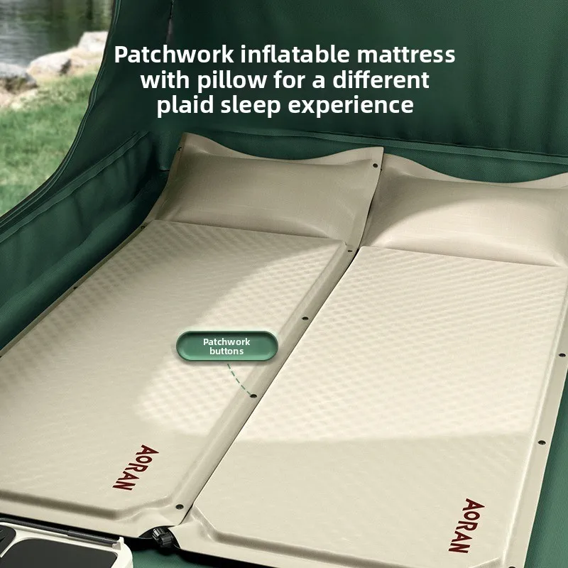 

Air Cushion Bed Automatic Inflatable Sleeping Mat Outdoor Camping Moisture-proof Portable Mat Tent Floor Mat Outdoor Furniture
