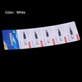 5pcs white