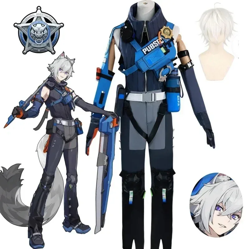 sisi 2233Seth Costume jeu Zenless Zone zéro uniforme fête d'halloween pour femmes hommes Seth Lowell cosplay vêtements f