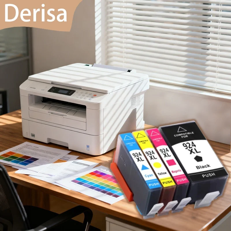 

924XL Ink Cartridge For HP OfficeJet Pro 8120e 8122e 8124e 8125e 8130e 8132e 8134e 8135e 8138e 8139e HP924 chip EUR AU