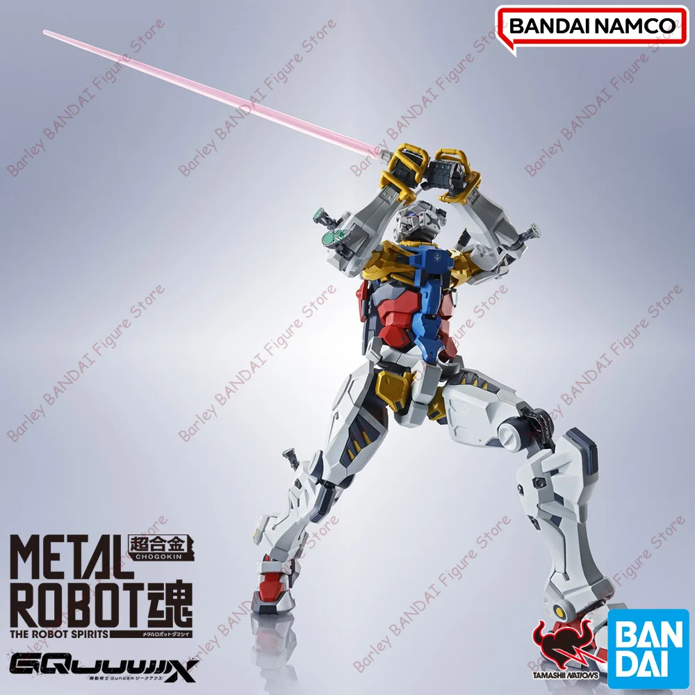 オリジナル在庫あり バンダイ 機動戦士ガンダム GQuuuuuuX メタルロボットスピリッツ サイドMS ホワイトガンダム 可動式メカモデル玩具ギフト