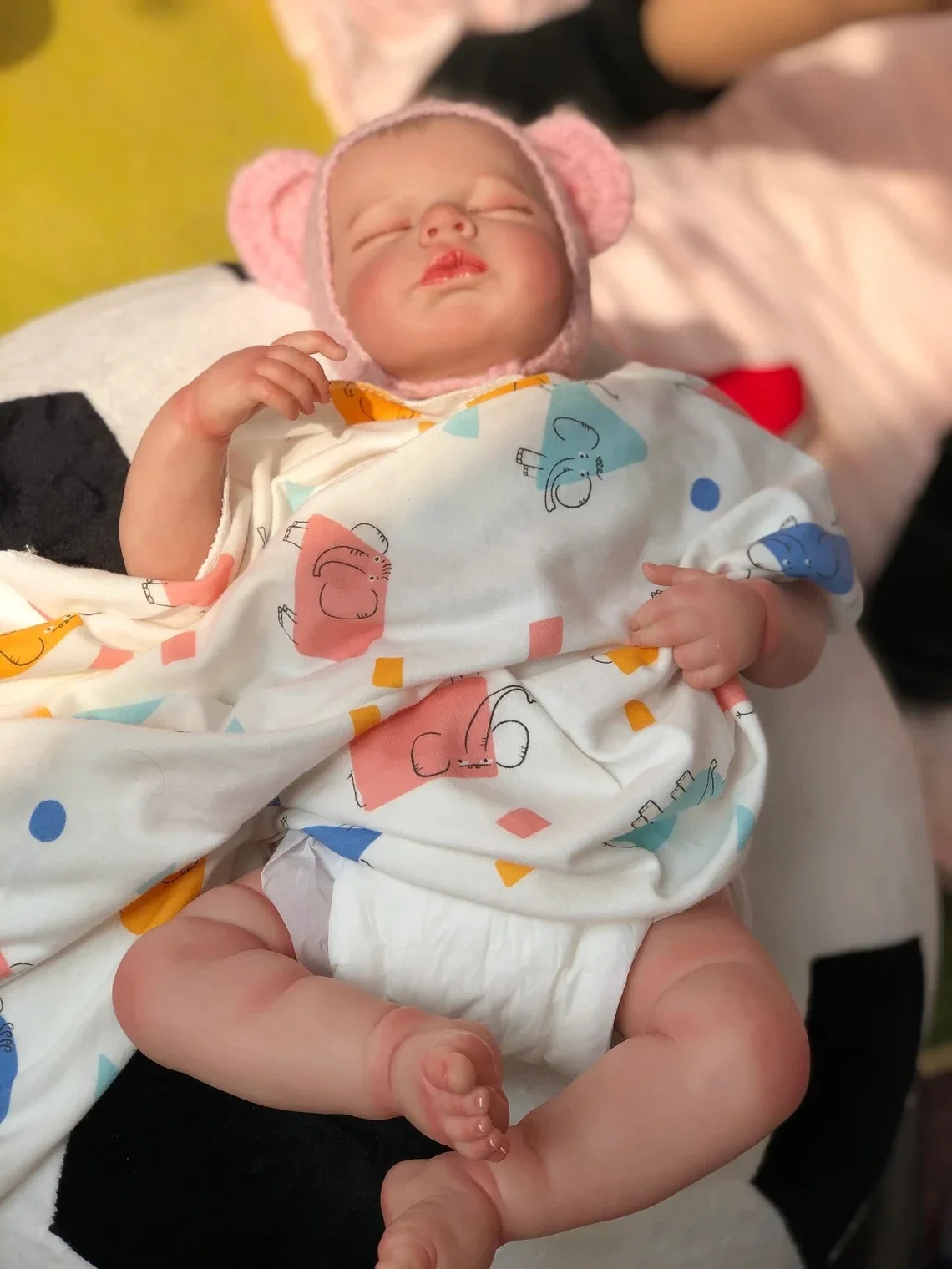 49CM immagine reale 3D pelle più strati pittura vene visibili Reborn Baby Doll bambola d'arte da collezione di alta qualità