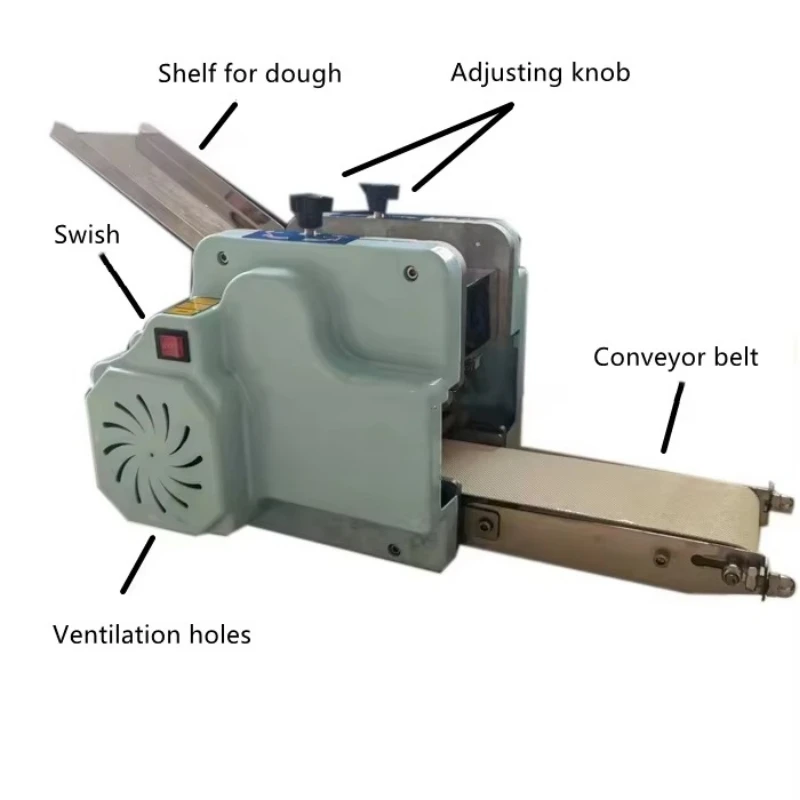 High-quality automatic desktop grain product making machine, electric dumpling skin making machine with engine