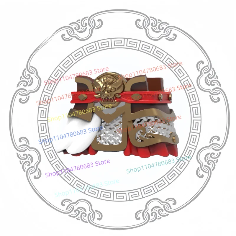 MOC Bausteine Drei Königreiche Ma Chao Mini Action Figure Montage Modell Display Stück Anime Cartoon Zubehör Spielzeug Geschenk