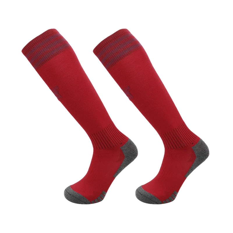 23-24 Season European Football Club Styles Children Adults Soccer Socks Boys Kid's Long Knee High Towel Bottom Sports Sock