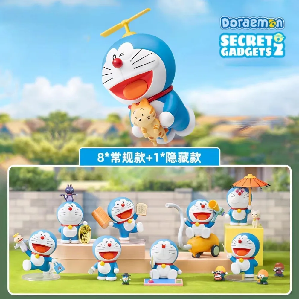 

Подлинные секретные гаджеты Doraemon, серия 2,0, слепая коробка, загадочная игрушка-сюрприз, фигурка куклы, украшения, подарок для детей