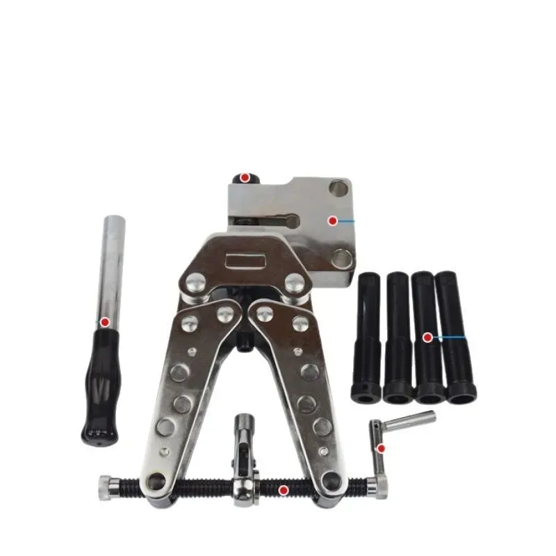 Manual mechanical hole punching machine manual portable mechanical punching machine copper aluminum angle iron punching machine