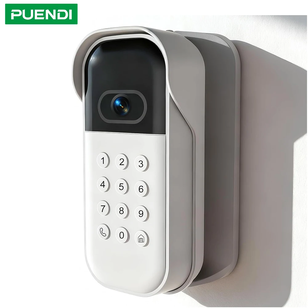 Swivel Mount for myQ Smart Garage Video Keypad, Weatherproof Angle Mounting Bracket, Left/Right Swivel for Wide Viewing Range