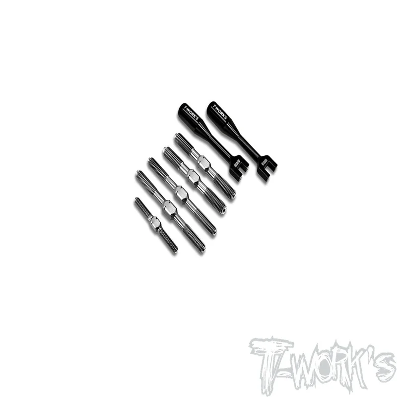 Original T works TB-258 64 Titanium Turnbuckle Set ( For Team Associated RC8 B4 )ssional Rc part