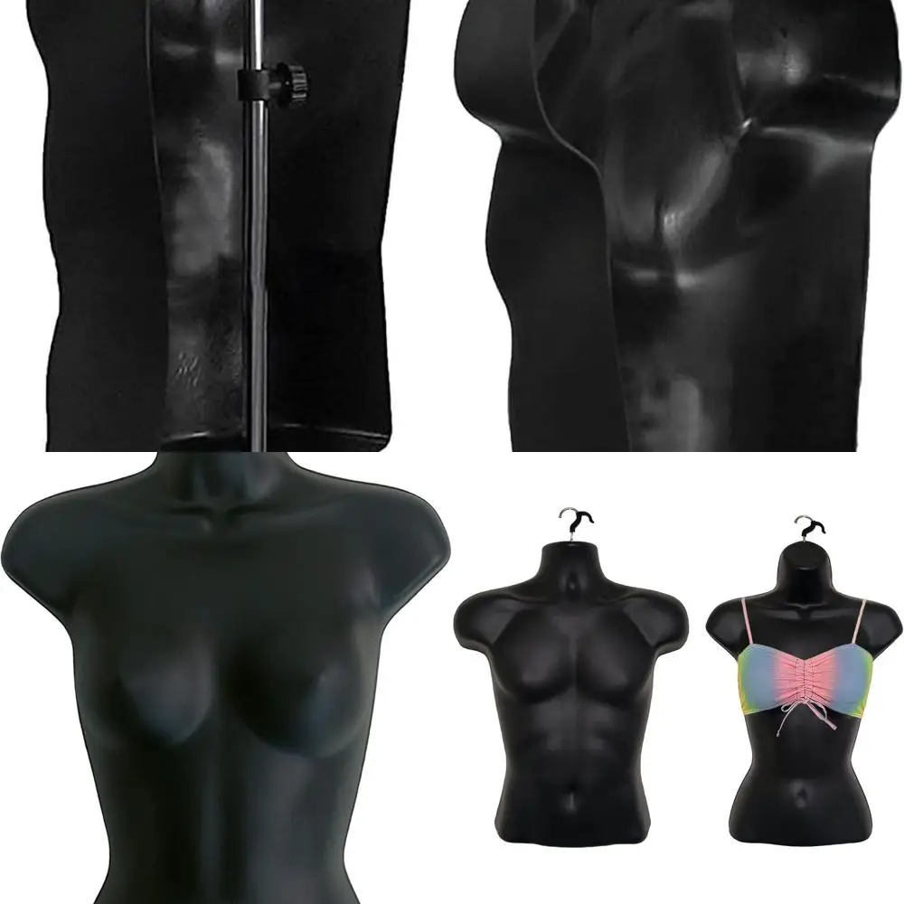 

Набор манекенов с полой спинкой и подставками, металлический столб, размеры S-M, унисекс