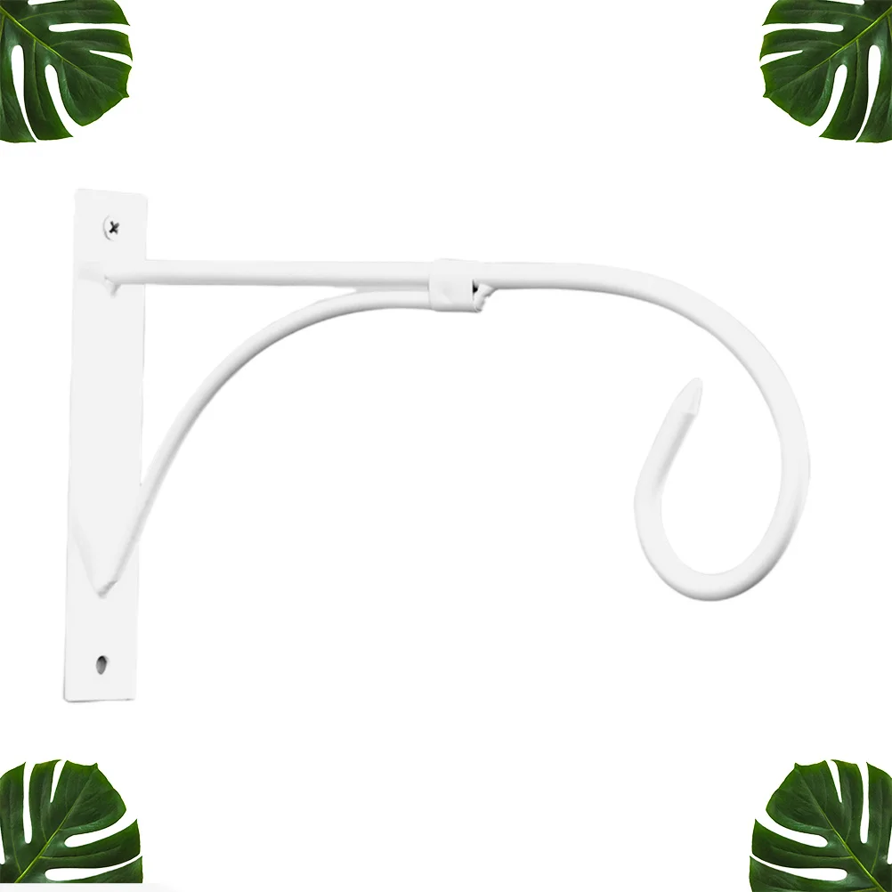 

Mount Flowerpot Hook White Bonsai Hanging Holder For Home Office Balcony Garden Decor Bonsai Hanging Hook Plant Shelf