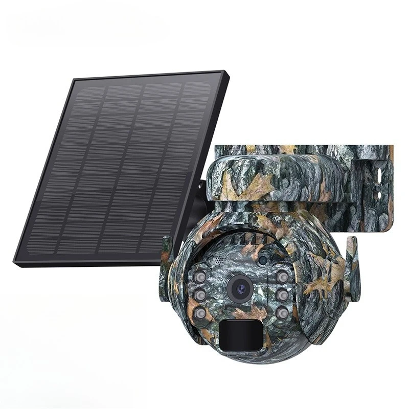 Outdoor wireless forest 4g hunting infrared solar camera
