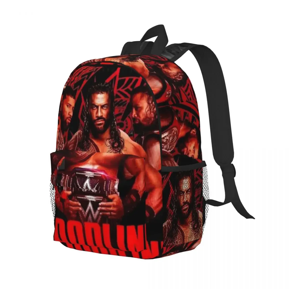 

Wrestler Roman Reigns Wrestling Backpack Student Boys Girls BookBag Children School Bag Laptop Shoulder Bags for Men Women