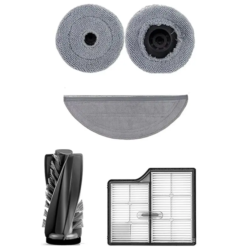 

Для Roborock Saros 10, основная щетка, основная боковая щетка, фильтры HEPA, подушечки для швабры, мешки для пыли