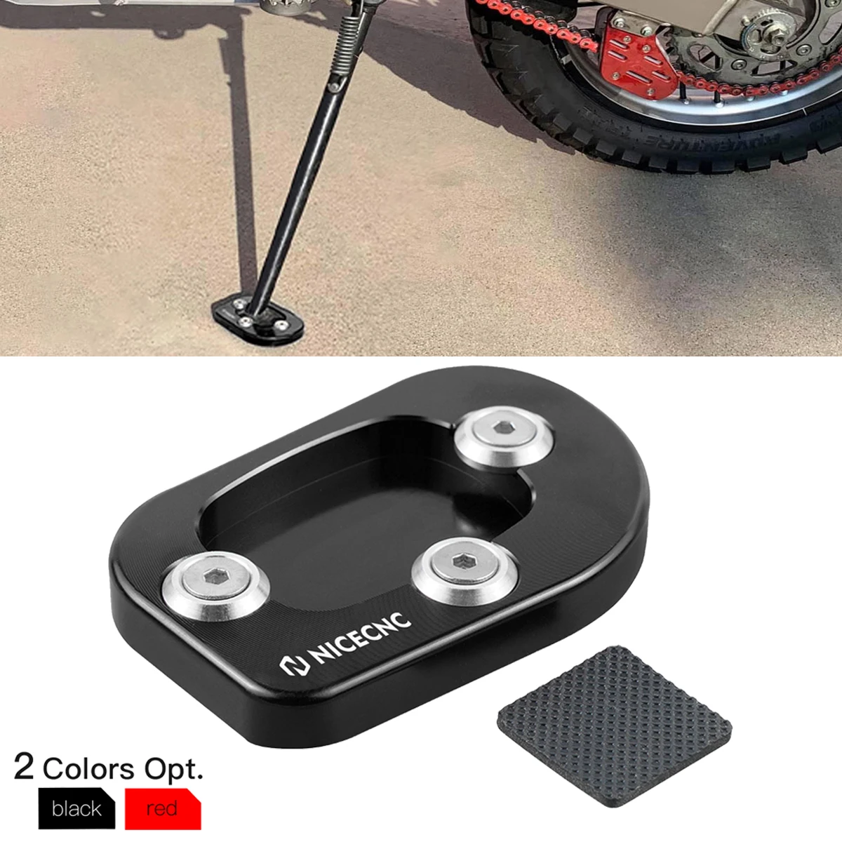 

Motorcycle For Honda XR650L XR 650L 1993-2024 2023 2022 Enlarged Footpad Sidestand Pad Parking Kickstand Oversized Pad Aluminum