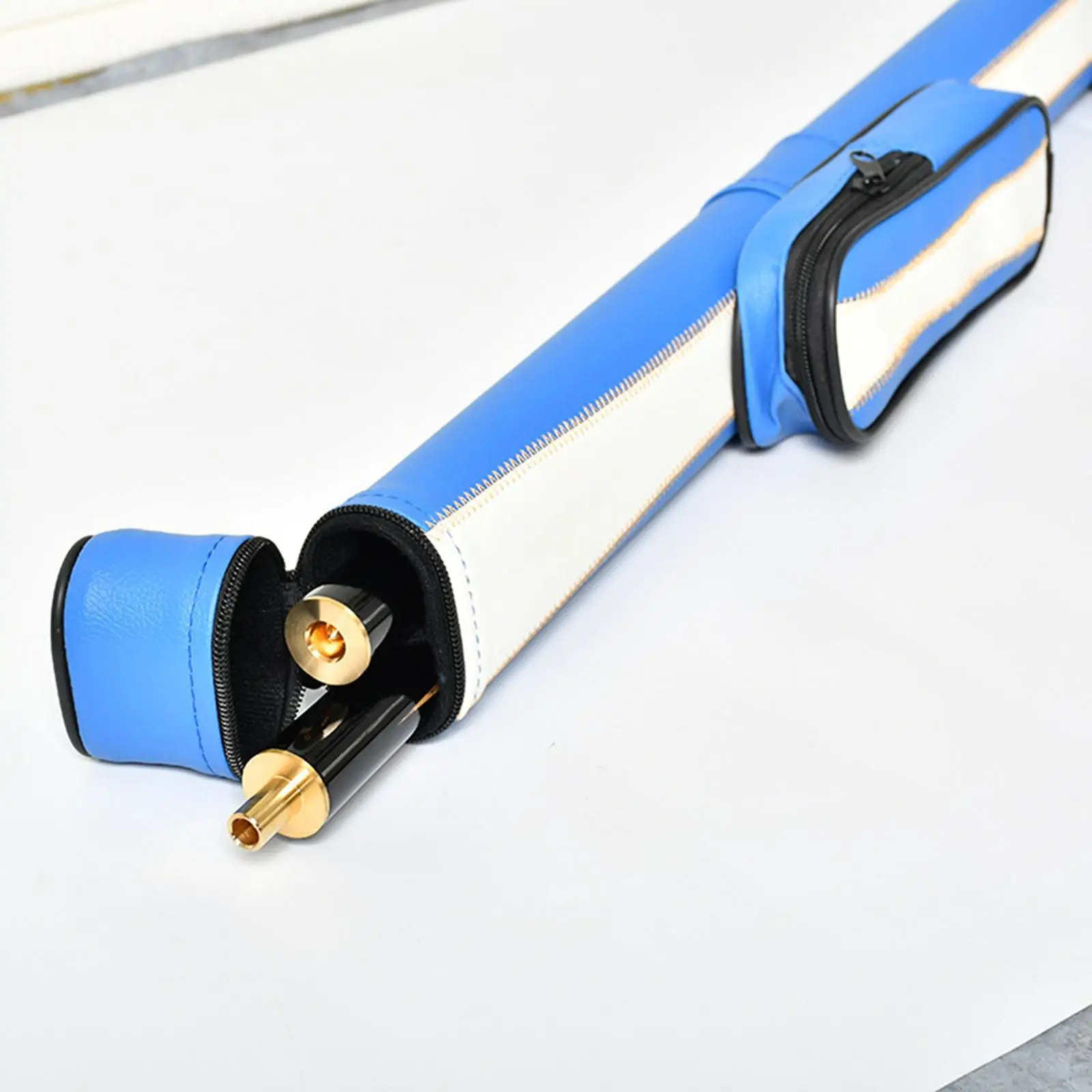 

Pool Cue Case Portable Lightweight Foldable Pouch Adjustable Strap Carrier