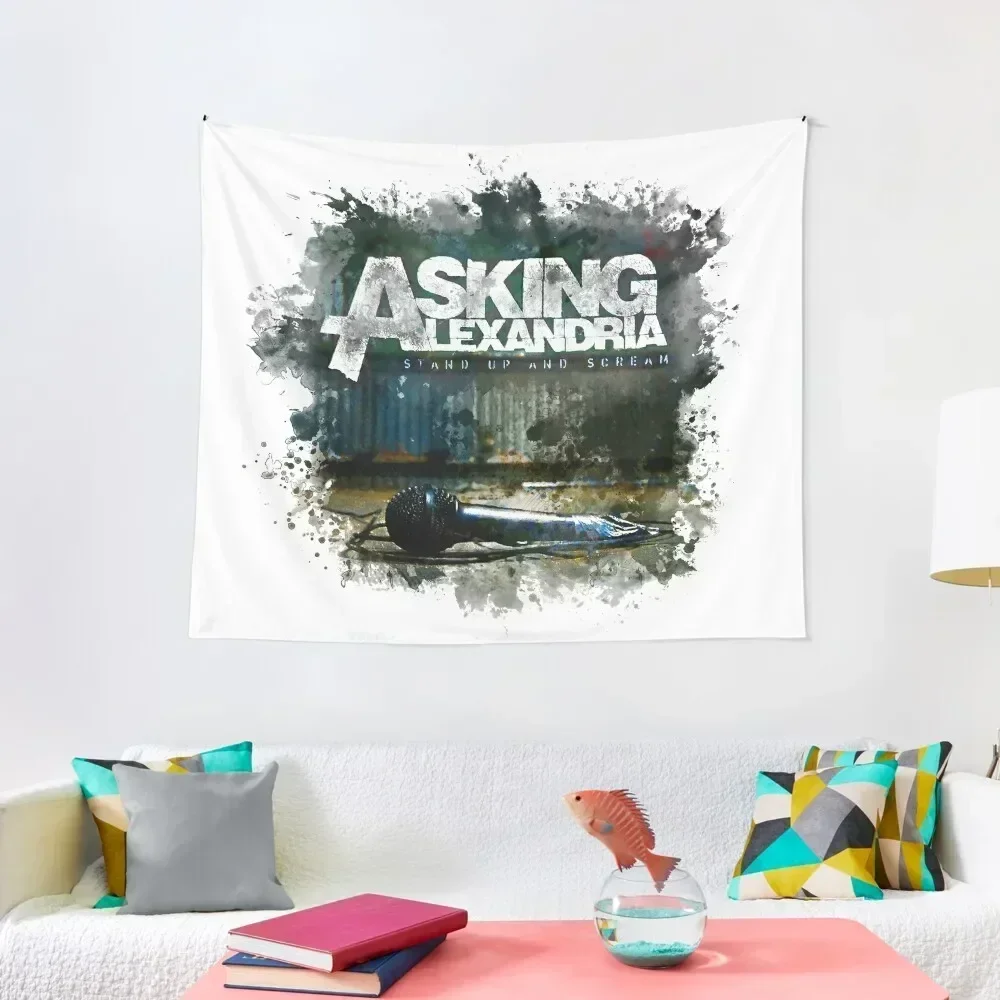 

Asking Alexandria Tapestry Bed Room Decoration Carpet On The Wall Decor For Bedroom Tapestry