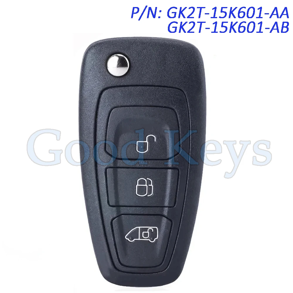 KEYECU GK2T-15K601-AA GK2T-15K601-AB Remote Key Fob for Ford Transit Custom Tourneo Custom 2016 2017 2018 2019 2020 A2C94379403