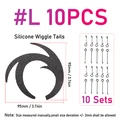 10pcs black L