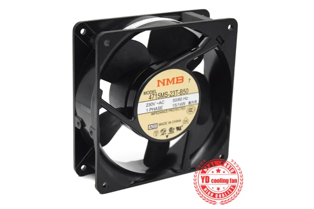 Ltsf ل NMB-MAT Minebea 4715MS-23T-B50 B30 B40 B20 12 سنتيمتر 12038 230 فولت مروحة التبريد #4