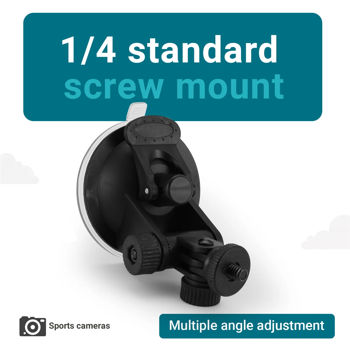 Suction fixing Holder car mount for Camera for GoPro Hero GPS DY