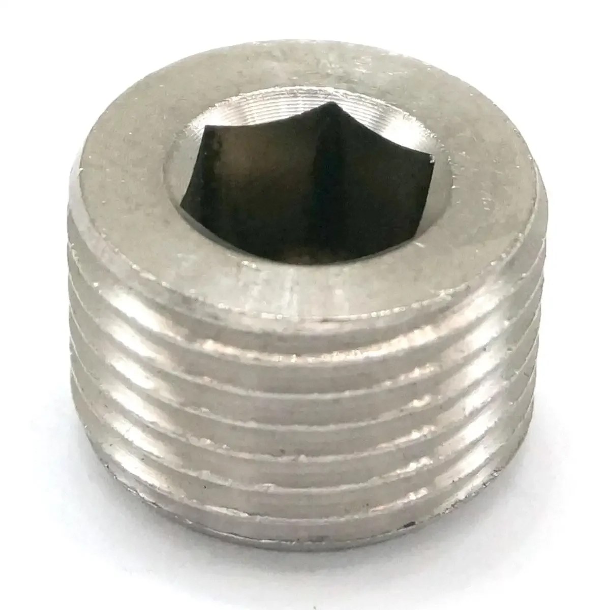 3/8 "Npt Mannelijke SS304 Rvs Verzonken End Plug Interne Hex Hoofd Socket Pijp Montage