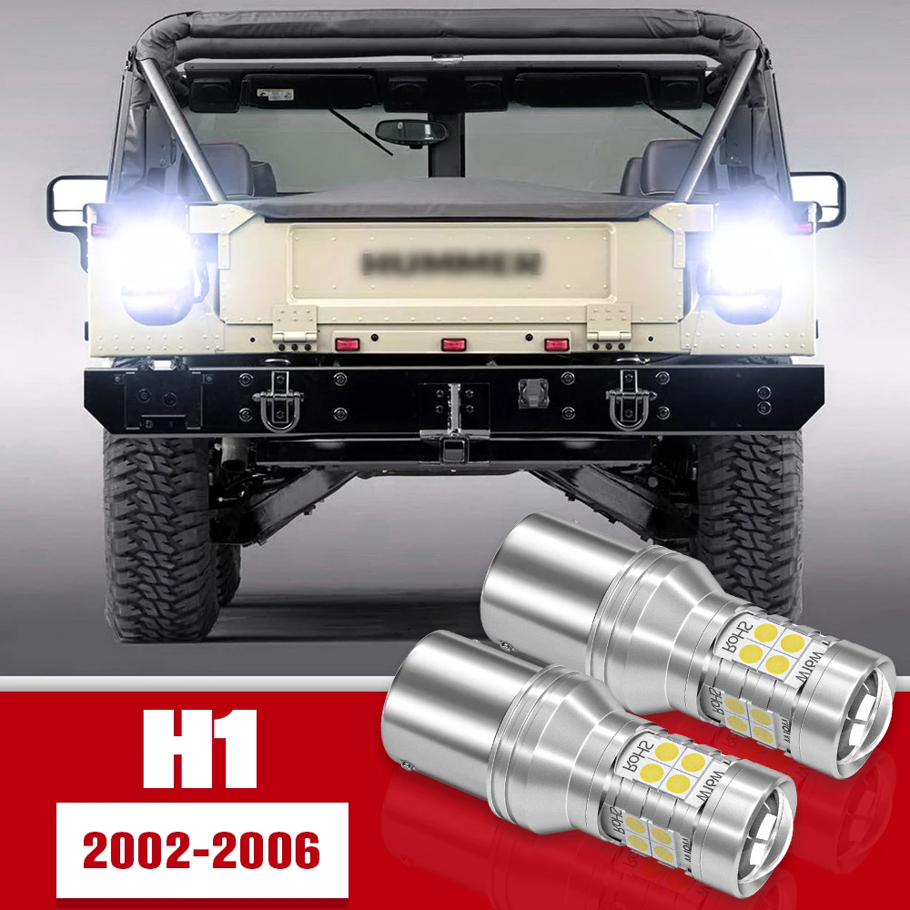 

2pcs LED Accessories Reverse Light Bulb Lamp For Hummer H1 2002-2006 2003 2004 2005