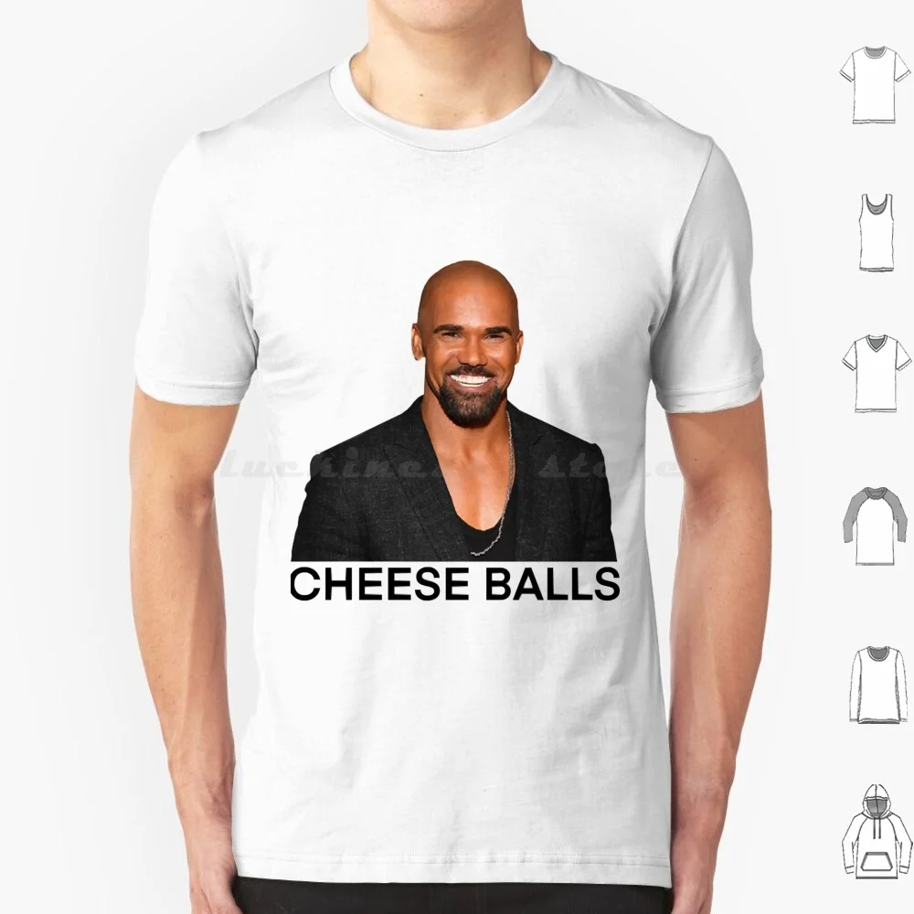 Funny Men Shemar Moore Cheese Balls Awesome For Music Fan T Shirt Cotton Men Women DIY Print Funny Men Shemar Moore Cheese