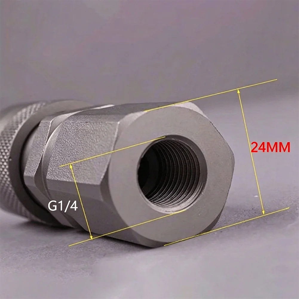 Steel Hydraulic Quick Coupler Set G1/4 DN10 Compatible with For CEJN 116 125 150MPa 200MPa Pressure Rating Zinc Nickel Plating