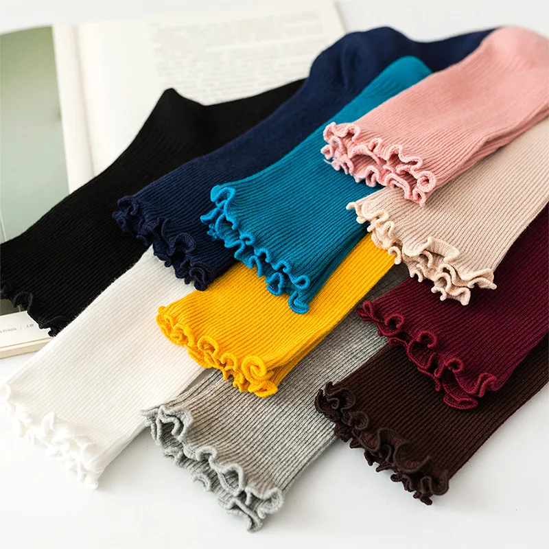 Women's Ruffle Cotton Socks - Japanese Lolita Style 6