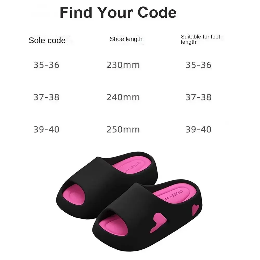 Comemore Solid Color Slippers 2024 Fashion Thick Sandals Non-slip Beach Slides Wome zapatos  shoes for women 2024