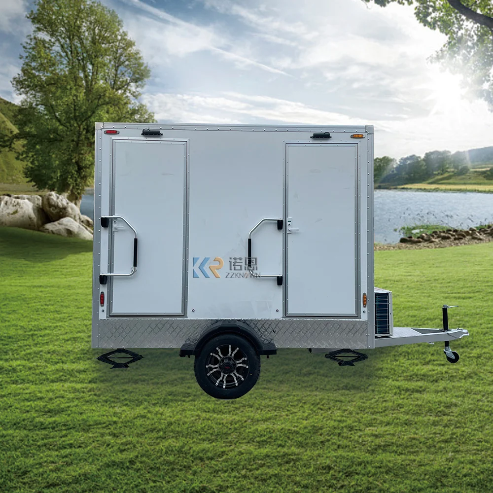 Mobile Toilet Trailer Can Be Customized Hot Sale Toilet Trailer Portable Luxury Various Application Scenarios