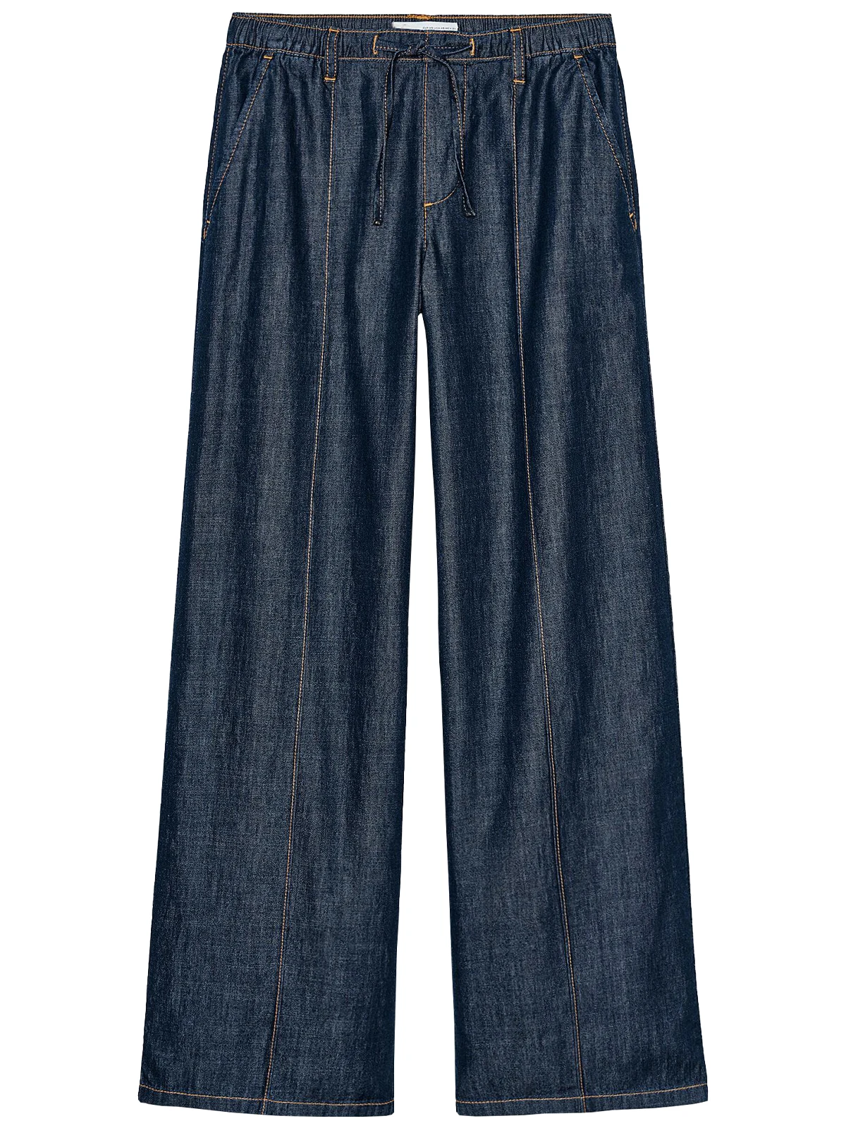 

Spring 2026 Women's Comfortable High Waist Wide Leg Casual Jogger Jeans Loose Drapey Slimming Blue Denim Spring Summer Ladies