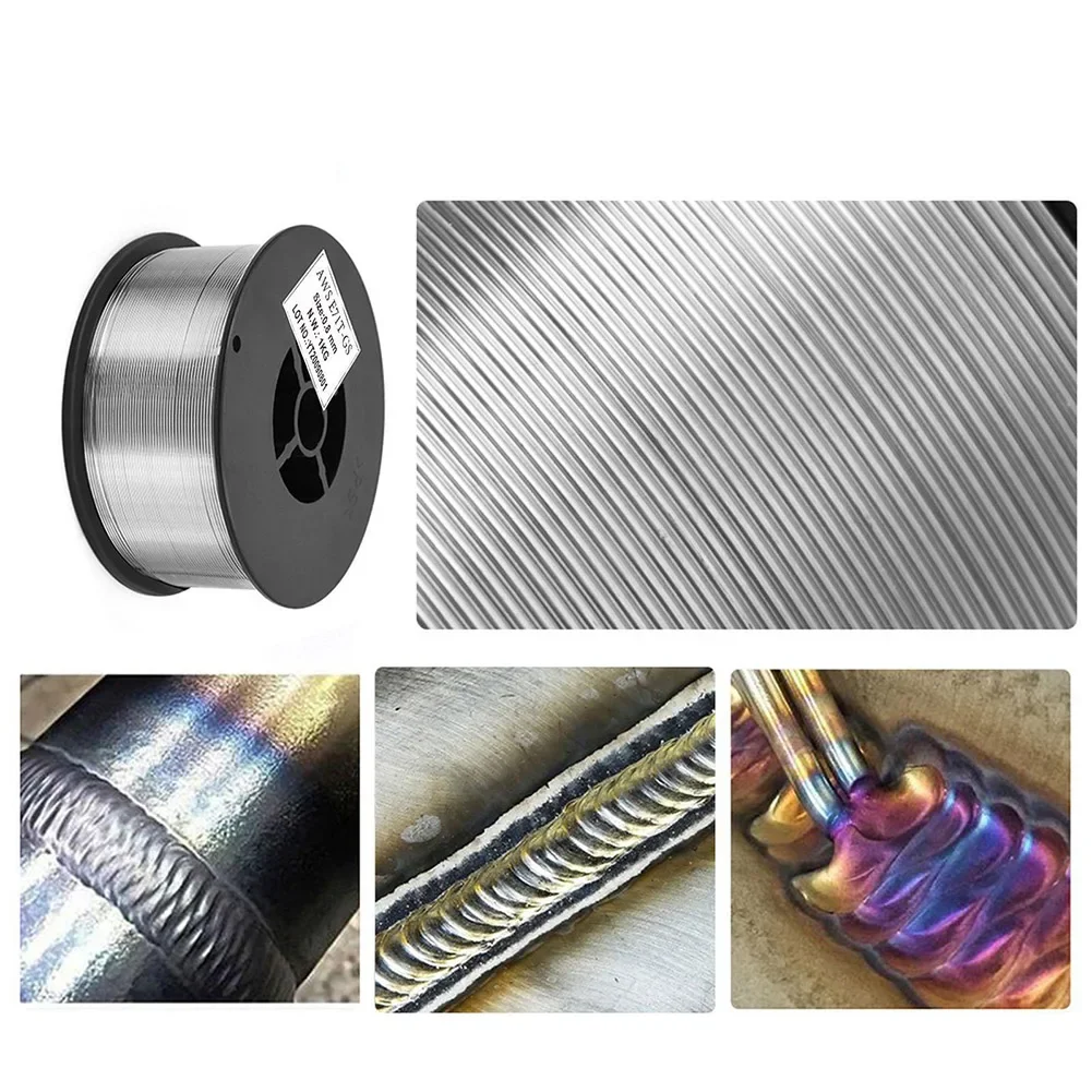 1PC/set 0.8mm Diameter E71T-GS Aluminum Flux Core Welding Wire MIG Gas-free Gasless For Welding With Low Value And Of 1.0-4.5M