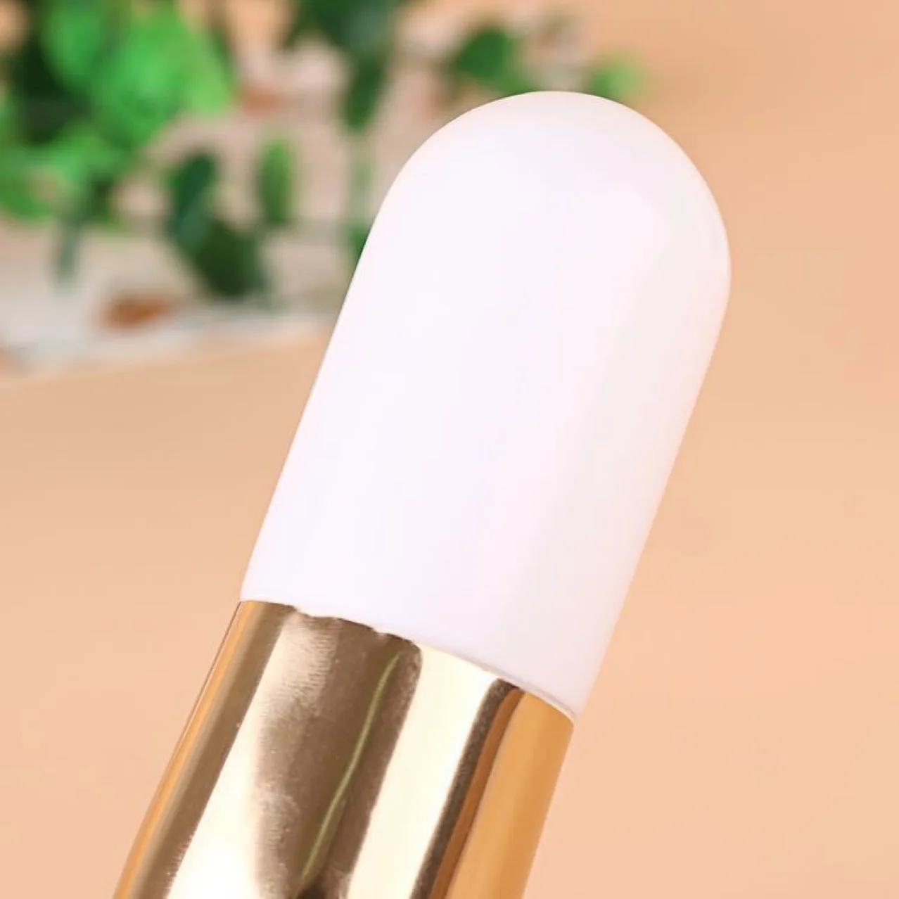 Pinceau de maquillage professionnel Chubby dôme, pinceau pour fond de teint, crème plate, cosmétique, nouveau, 2023