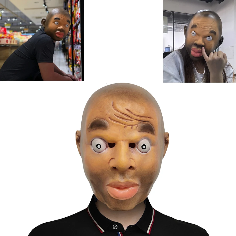Schwarzer Mann: Der perfekte Vollgesichtsmasken-Cosplay für Karneval, Halloween und mehr