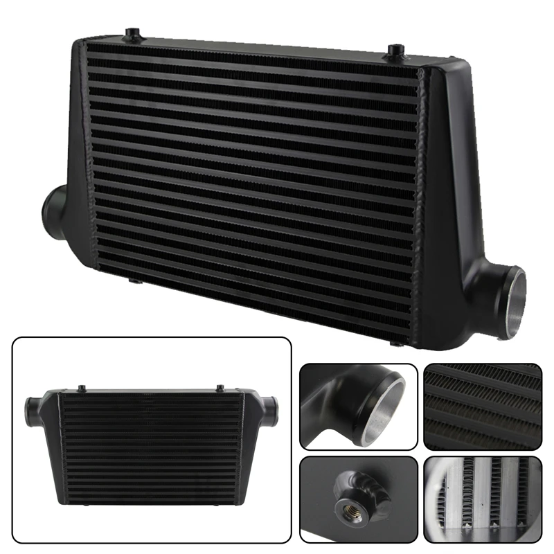 Universal Turbo Aluminum Intercooler 450x300x76mm Front Mount 3\