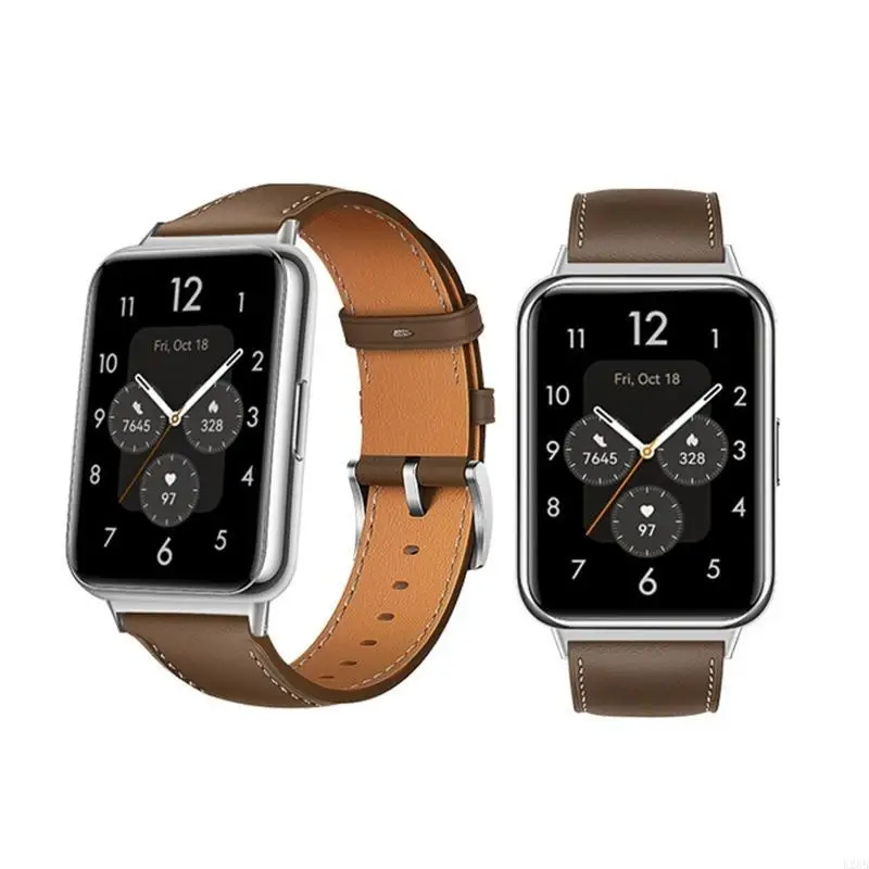 Кожаный ленточный ремень для Huaweiwatch Fit 2 Wwatch Bracelet Bracelet Loop Breail