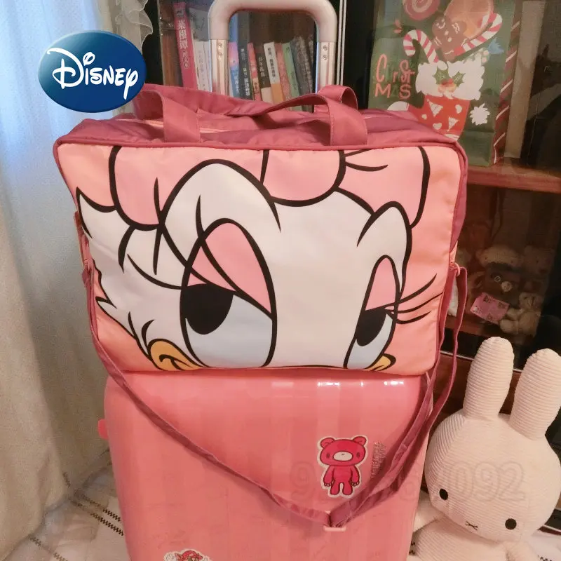 Disney Donald Duck New Travel Handbag Cartoon Cute Women\'s Travel Bag Waterproof Large Capacity Storage Bag Fashion Fitness Bag