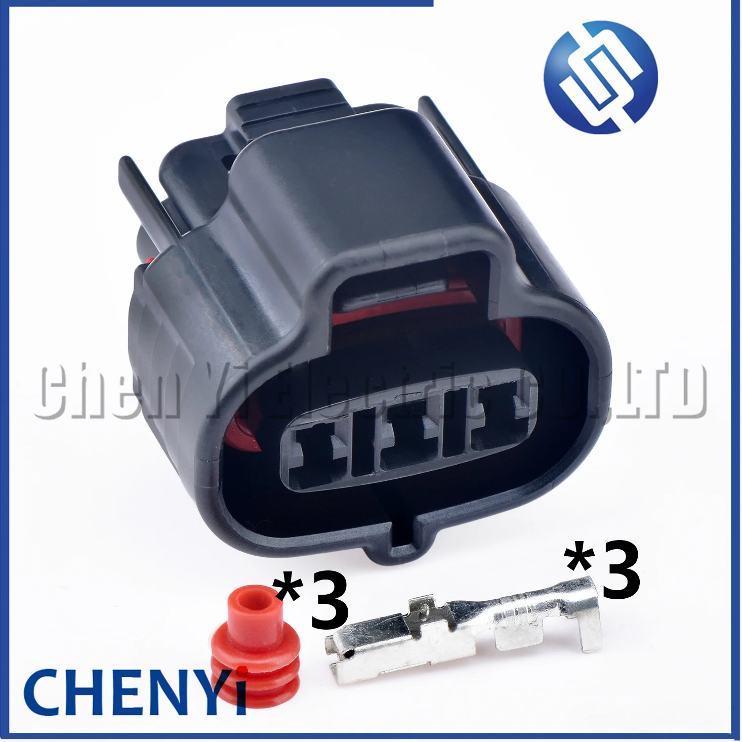 3 Pin Auto waterproof connector Air conditioning pressure switch sensor pressure valve plug 90980-12636 6189-6916 For Toyota