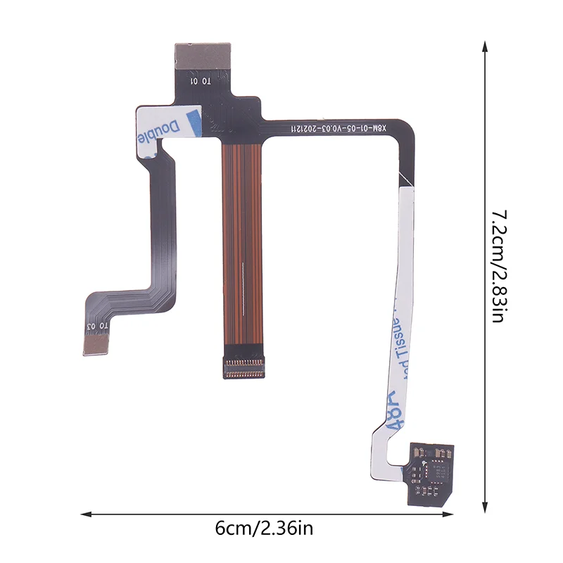 Cabo plano de fita flexível original para fimi mini 3/mini/mini v2 gimbal câmera cabo flexível para fimi x8 mini peça de reparo