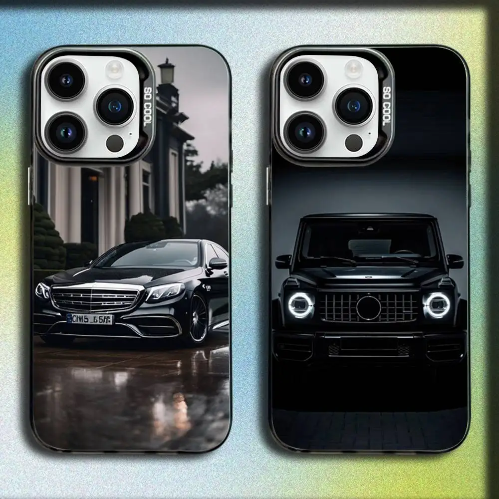 

Car luxury car Phone Case For iPhone 17,16,15,14,13,12,11,Pro,Max,Plus,E,SE4,Air,Mini Black IMD Box