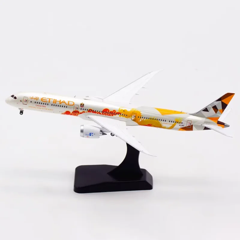 

Etihad Airways B787-10 Civil Aviation Airliner Alloy & Plastic Model 1:400 Scale Diecast Toy Gift Collection Display